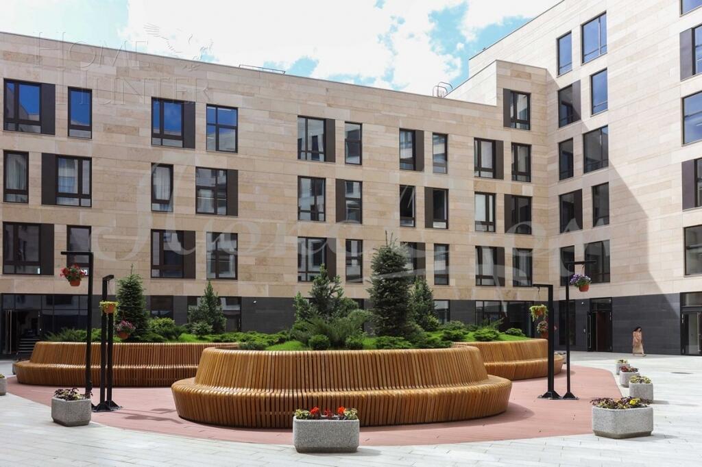 3-КОМН. АПАРТАМЕНТЫ БЕЗ ОТДЕЛКИ 125.5 М² НА 3 ЭТАЖЕ