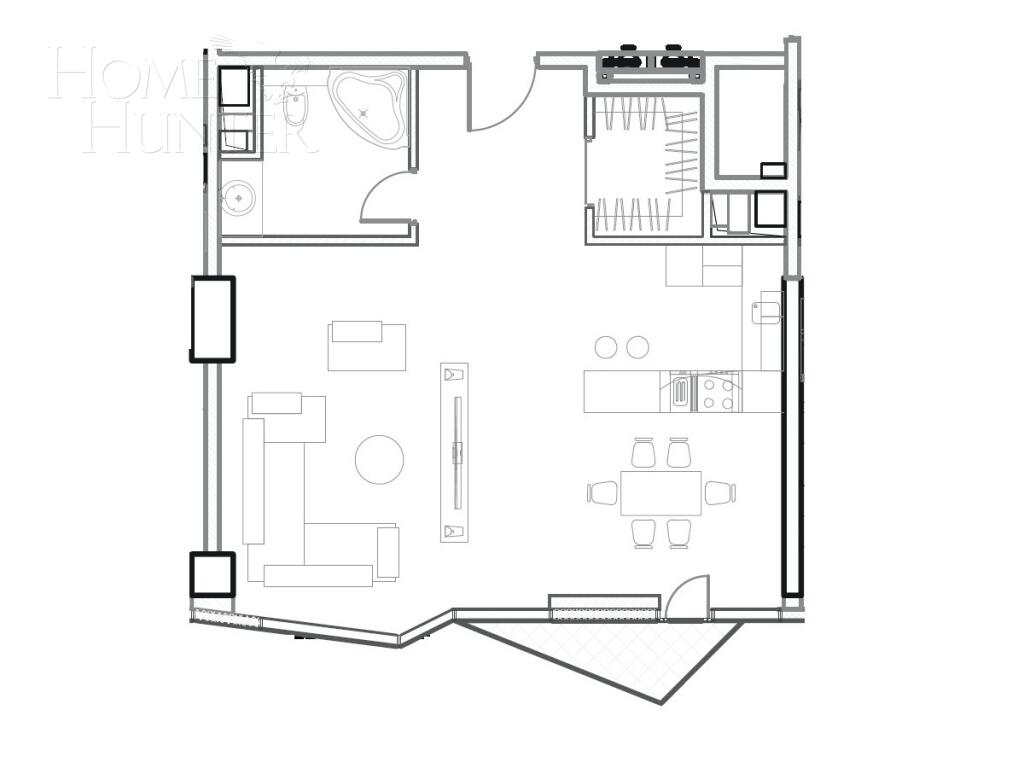 2-КОМН. КВАРТИРА БЕЗ ОТДЕЛКИ 58.2 М² НА 3 ЭТАЖЕ