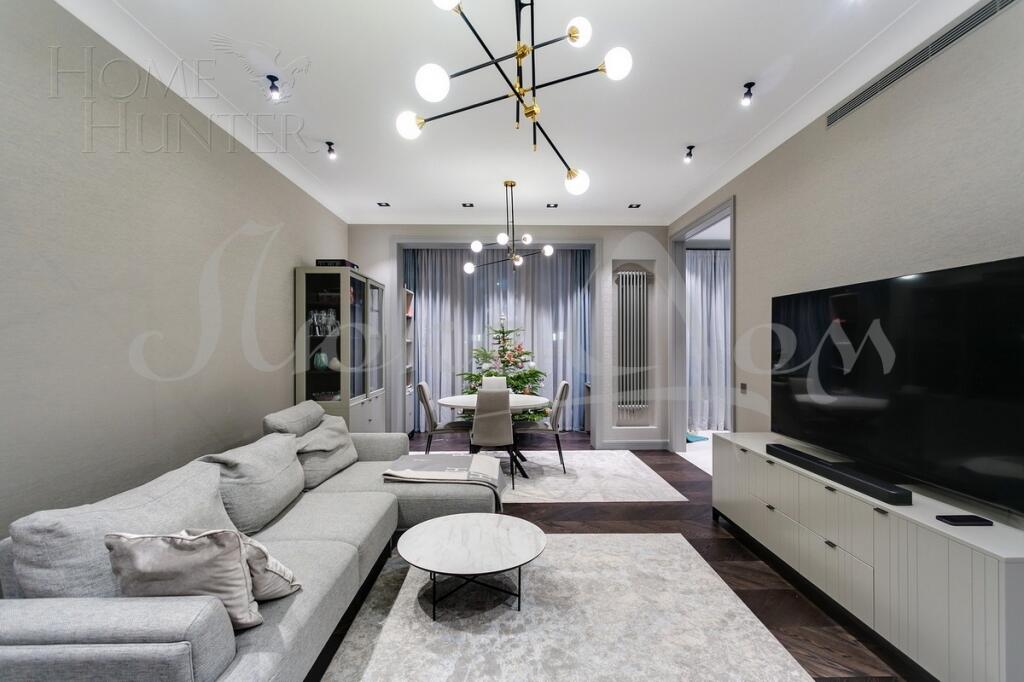 3-УРОВНЕВАЯ КВАРТИРА БЕЗ ОТДЕЛКИ 237.7 М² НА 1 ЭТАЖЕ