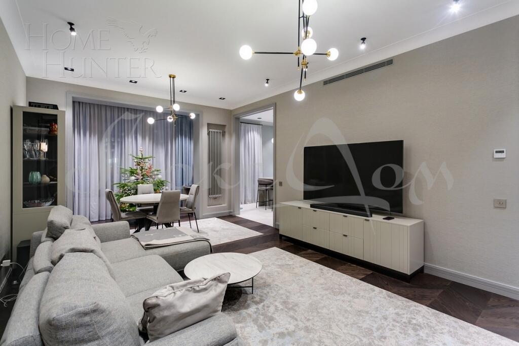 3-УРОВНЕВАЯ КВАРТИРА БЕЗ ОТДЕЛКИ 237.7 М² НА 1 ЭТАЖЕ