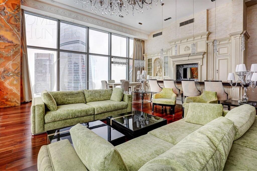 2-УРОВНЕВЫЕ АПАРТАМЕНТЫ С ОТДЕЛКОЙ 253 М² НА 68 ЭТАЖЕ