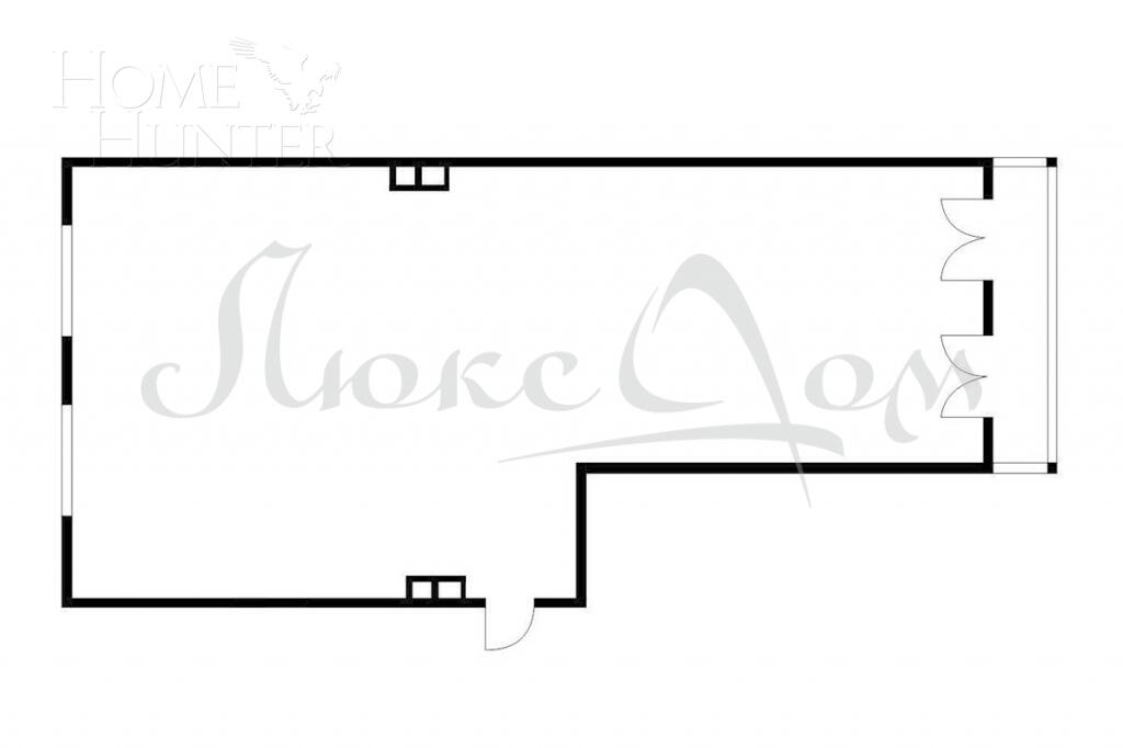 3-КОМН. АПАРТАМЕНТЫ БЕЗ ОТДЕЛКИ 142 М² НА 4 ЭТАЖЕ