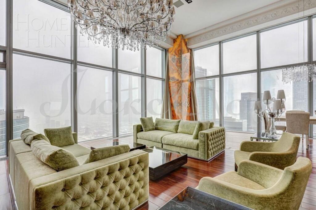 2-УРОВНЕВЫЕ АПАРТАМЕНТЫ С ОТДЕЛКОЙ 253 М² НА 68 ЭТАЖЕ