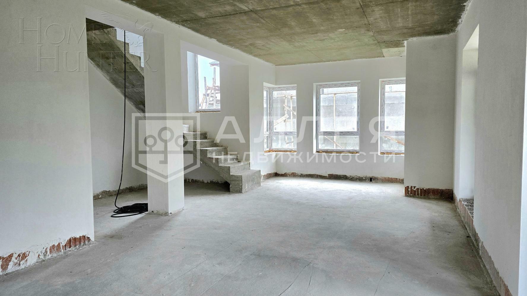 2-этажный коттедж 240 м² без отделки