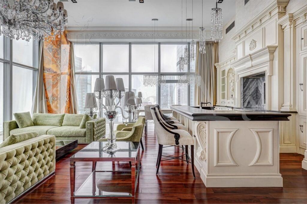 2-УРОВНЕВЫЕ АПАРТАМЕНТЫ С ОТДЕЛКОЙ 253 М² НА 68 ЭТАЖЕ