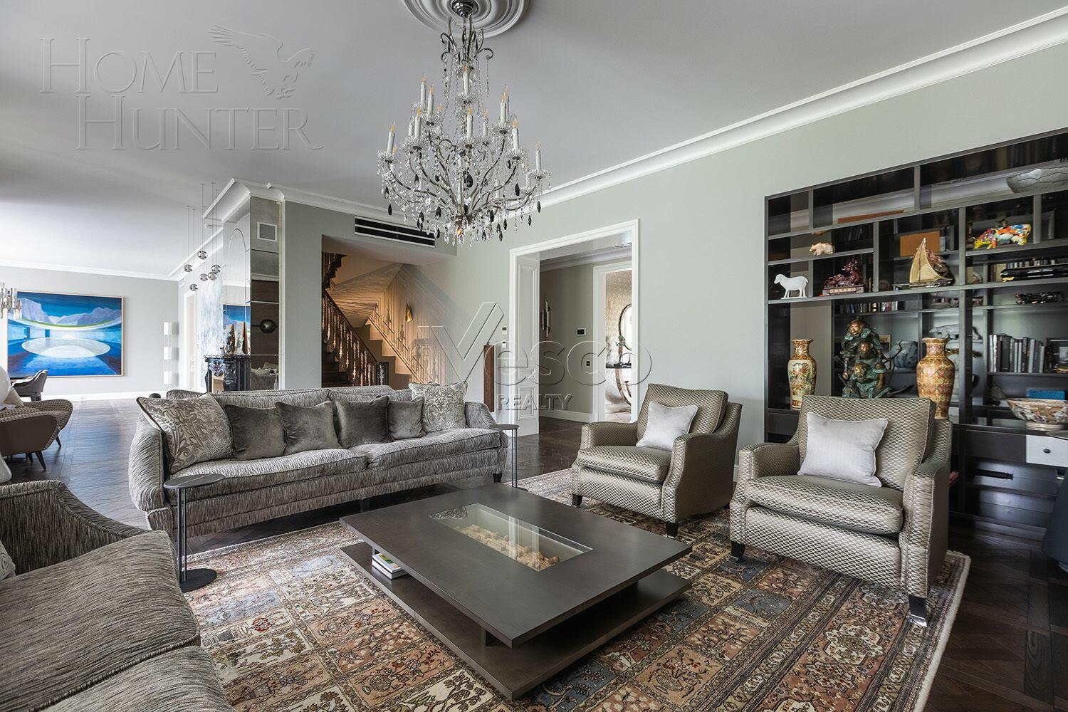 2-этажный коттедж 1 000 м² с отделкой