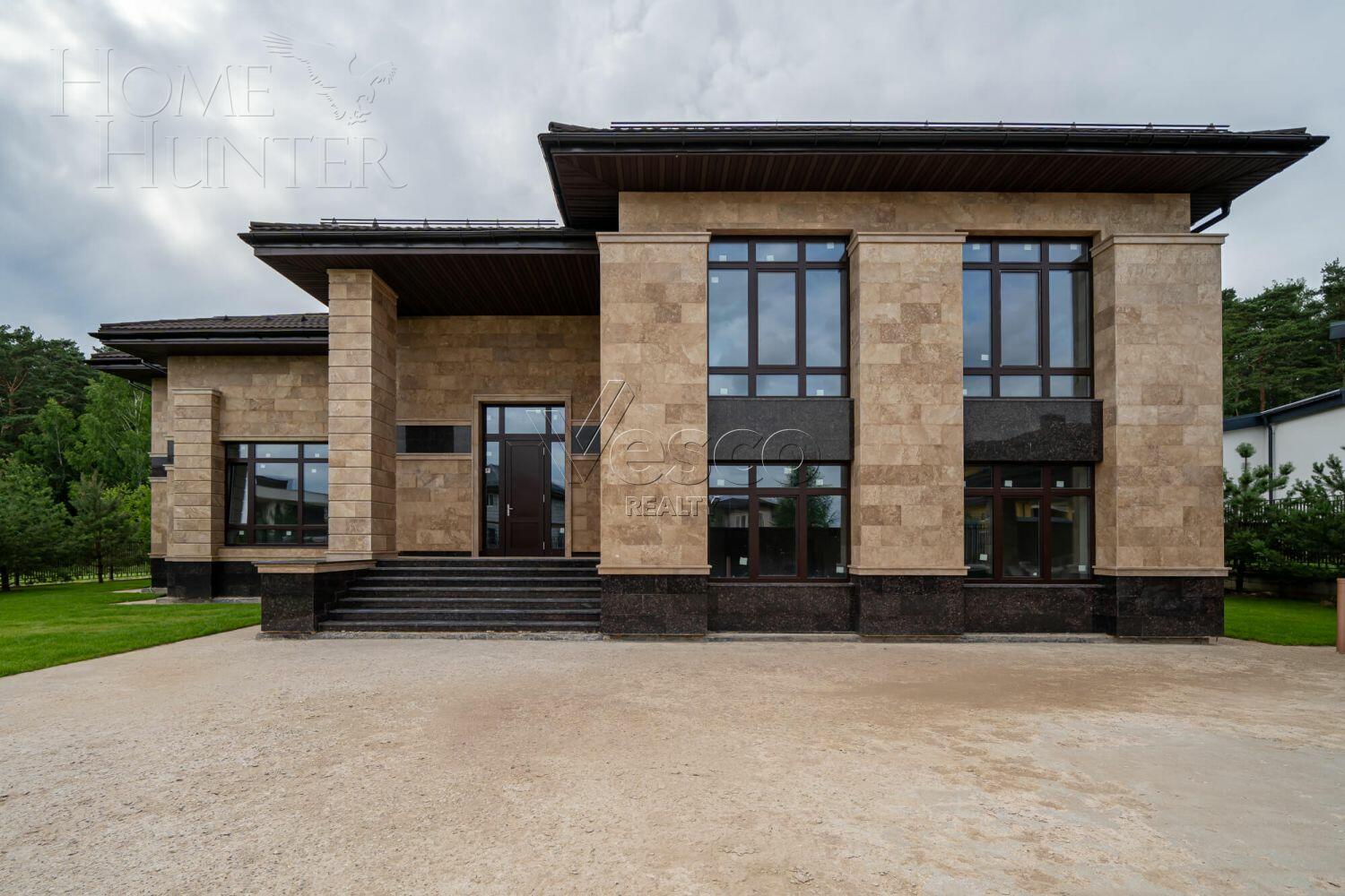 2-этажный коттедж 596 м² без отделки