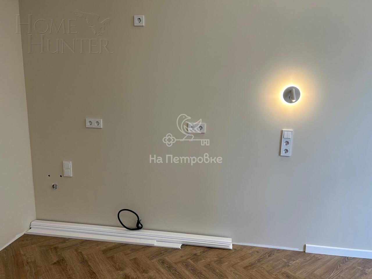 1-КОМН. АПАРТАМЕНТЫ С ОТДЕЛКОЙ 42.9 М² НА 4 ЭТАЖЕ