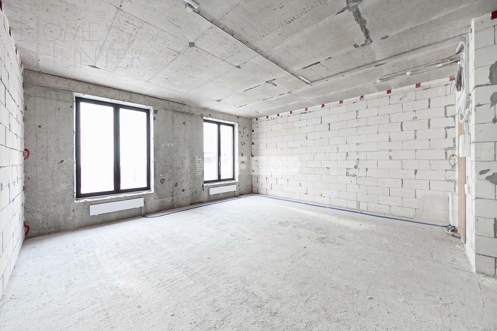 4-КОМН. АПАРТАМЕНТЫ БЕЗ ОТДЕЛКИ 128 М² НА 2 ЭТАЖЕ