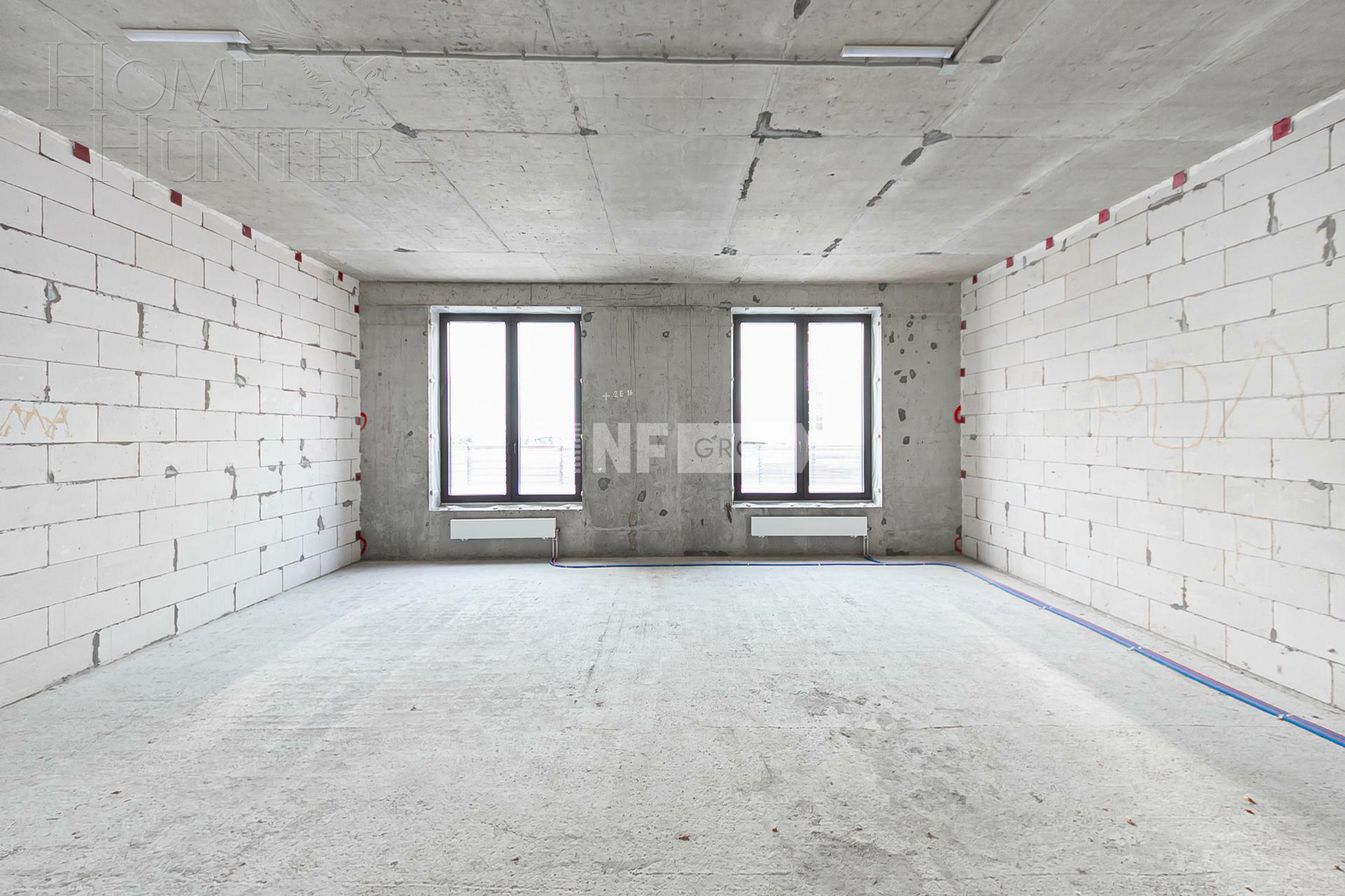 4-КОМН. АПАРТАМЕНТЫ БЕЗ ОТДЕЛКИ 128 М² НА 2 ЭТАЖЕ