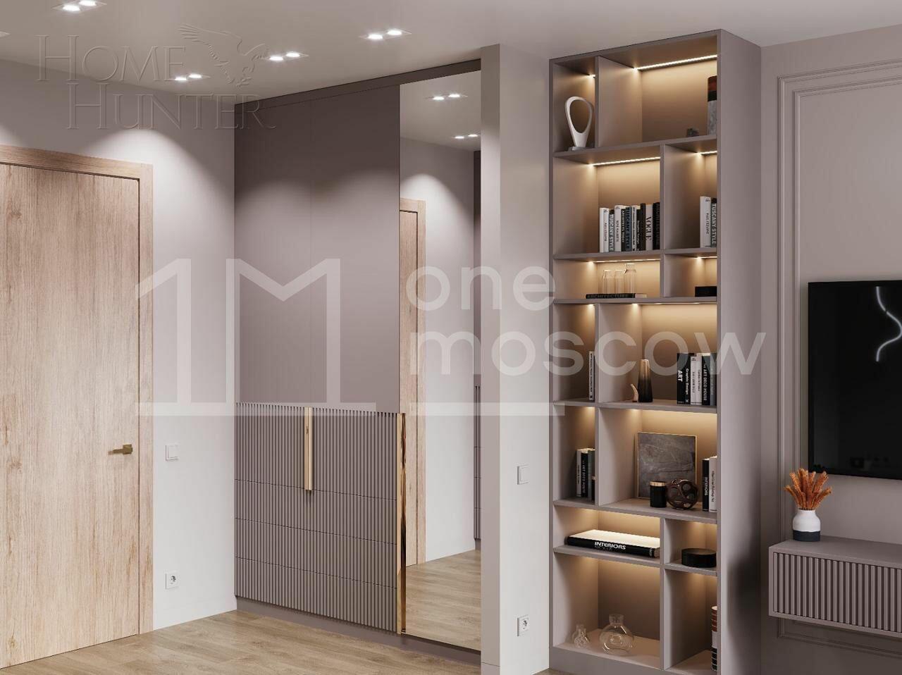 2-КОМН. АПАРТАМЕНТЫ С ОТДЕЛКОЙ 86 М² НА 59 ЭТАЖЕ