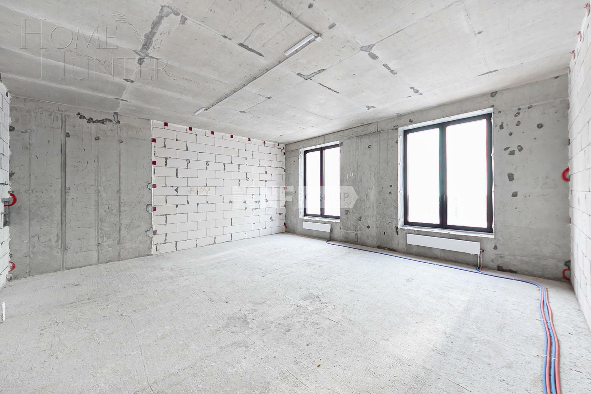 4-КОМН. АПАРТАМЕНТЫ БЕЗ ОТДЕЛКИ 128 М² НА 2 ЭТАЖЕ