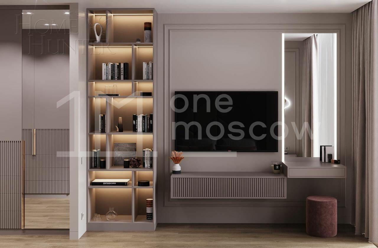 2-КОМН. АПАРТАМЕНТЫ С ОТДЕЛКОЙ 86 М² НА 59 ЭТАЖЕ