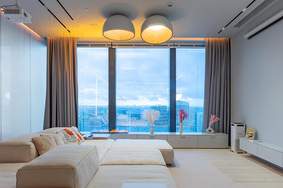 2-КОМН. АПАРТАМЕНТЫ С ОТДЕЛКОЙ 119 М² НА 33 ЭТАЖЕ