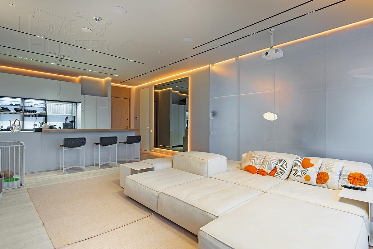 2-КОМН. АПАРТАМЕНТЫ С ОТДЕЛКОЙ 119 М² НА 33 ЭТАЖЕ