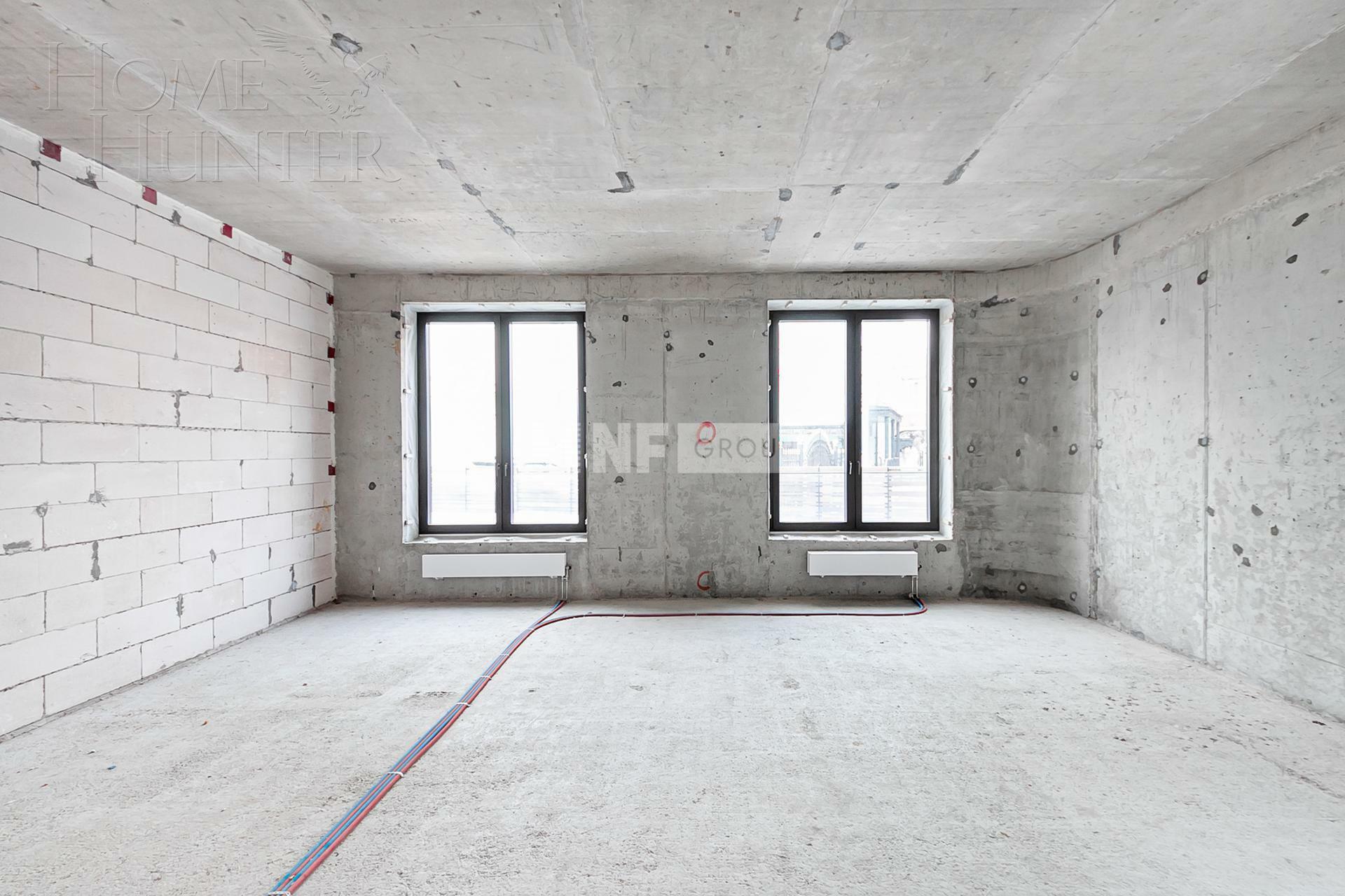 4-КОМН. АПАРТАМЕНТЫ БЕЗ ОТДЕЛКИ 128 М² НА 2 ЭТАЖЕ