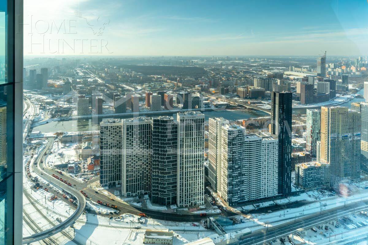 2-КОМН. АПАРТАМЕНТЫ С ОТДЕЛКОЙ 86 М² НА 59 ЭТАЖЕ