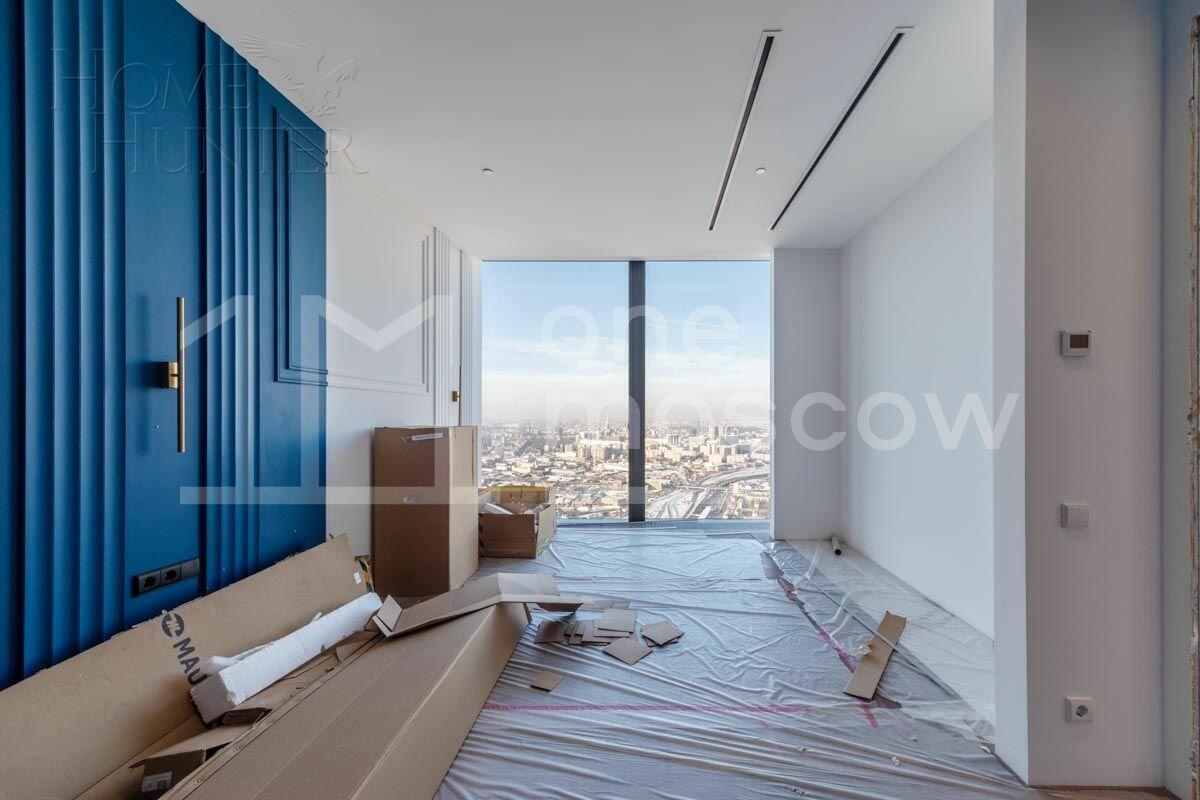 2-КОМН. АПАРТАМЕНТЫ С ОТДЕЛКОЙ 78.2 М² НА 72 ЭТАЖЕ