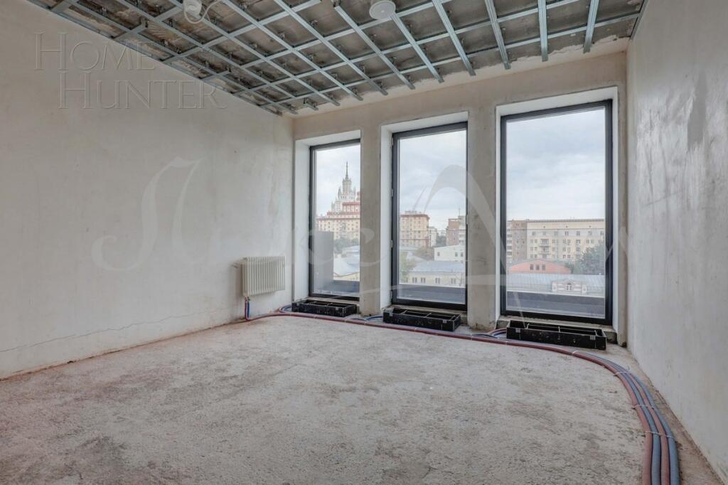 6-КОМН. АПАРТАМЕНТЫ БЕЗ ОТДЕЛКИ 261.4 М² НА 5 ЭТАЖЕ