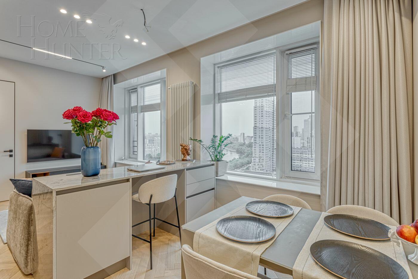 2-КОМН. КВАРТИРА С ОТДЕЛКОЙ 54.6 М² НА 20 ЭТАЖЕ