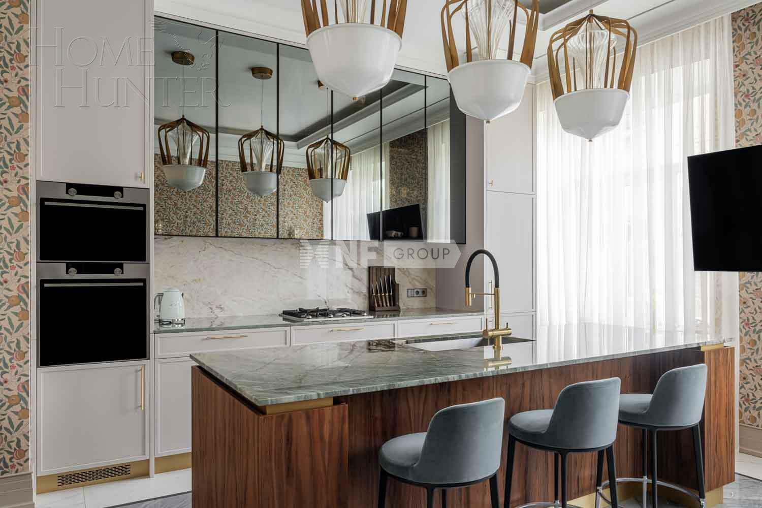 3-КОМН. КВАРТИРА С ОТДЕЛКОЙ 131.1 М² НА 2 ЭТАЖЕ