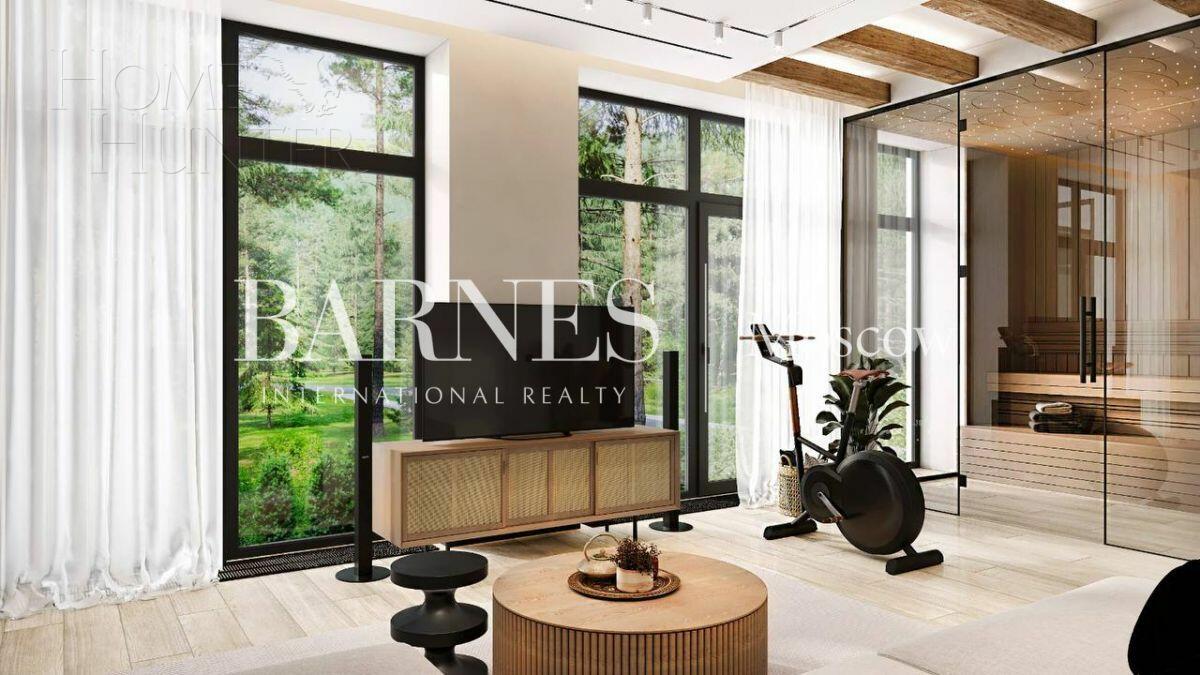 2-этажный коттедж 549 м² без отделки