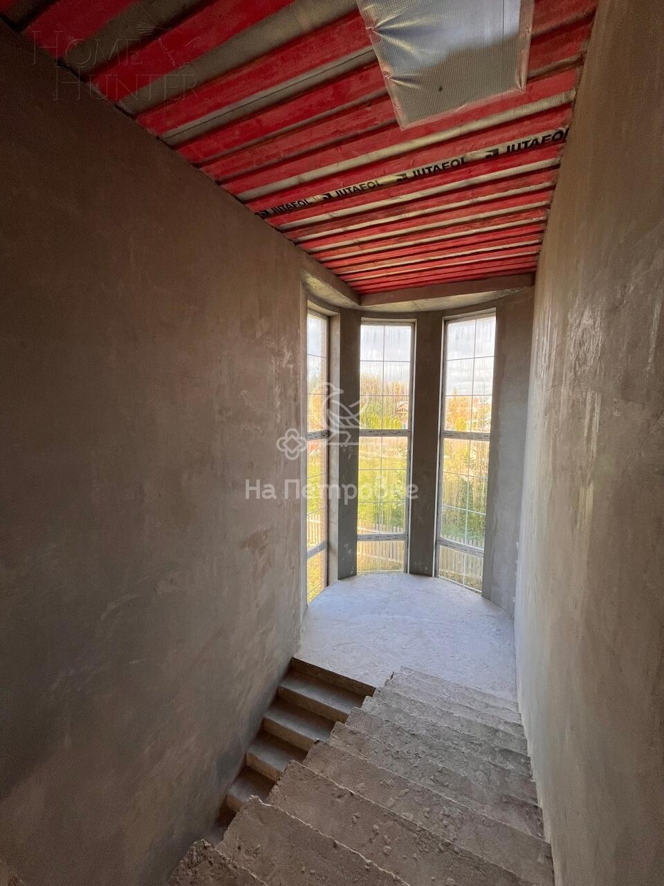 3-этажный коттедж 485.7 м² без отделки