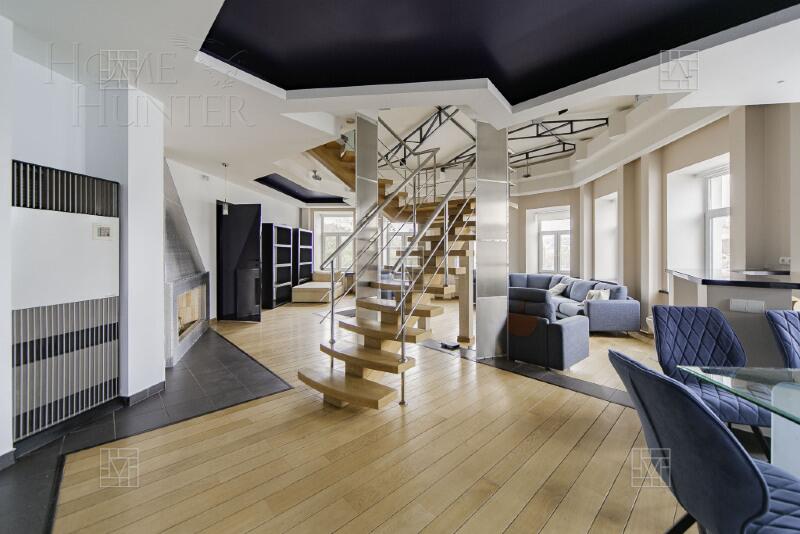 2-УРОВНЕВАЯ КВАРТИРА С ОТДЕЛКОЙ 255 М² НА 4 ЭТАЖЕ