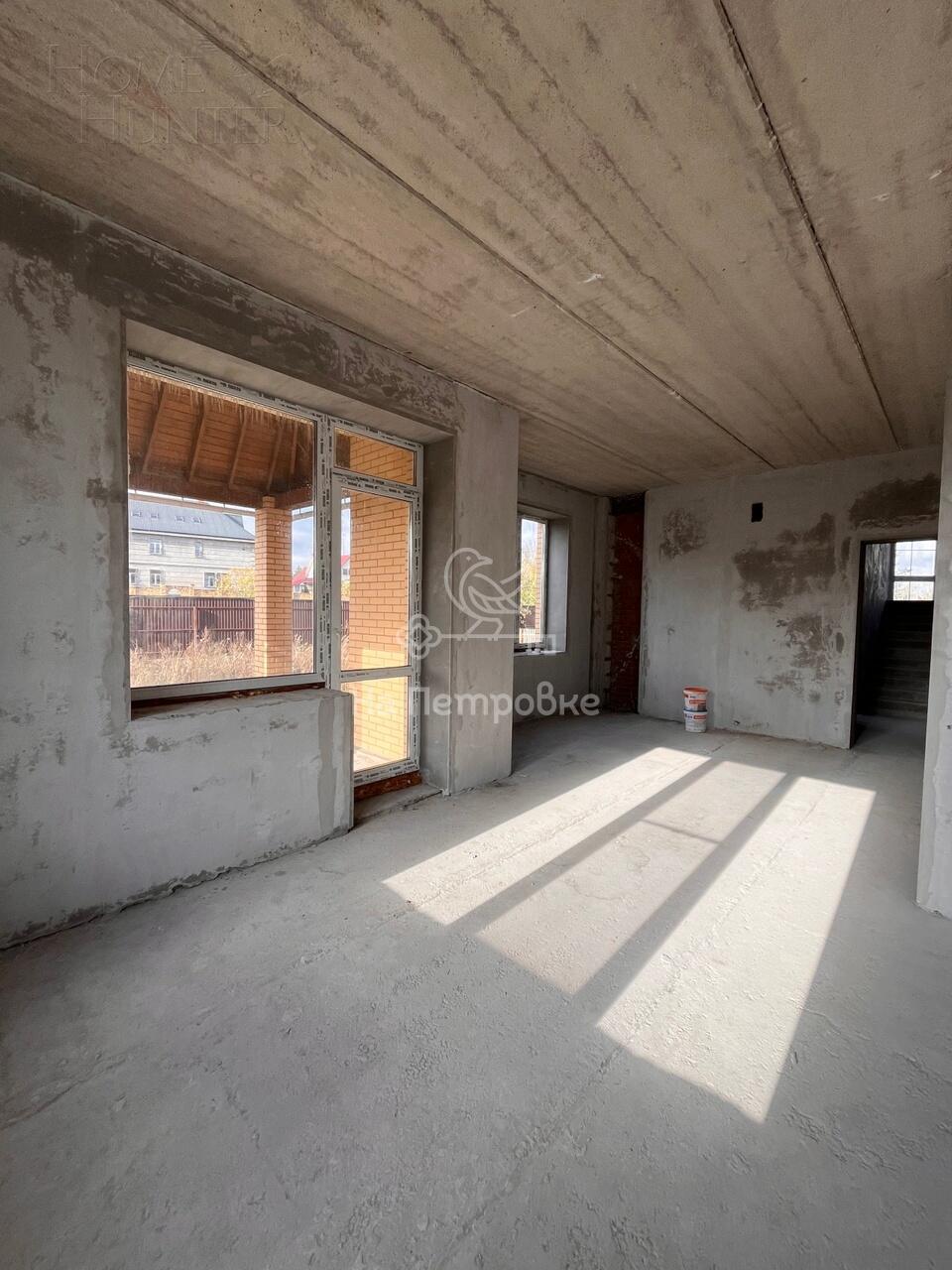 3-этажный коттедж 485.7 м² без отделки