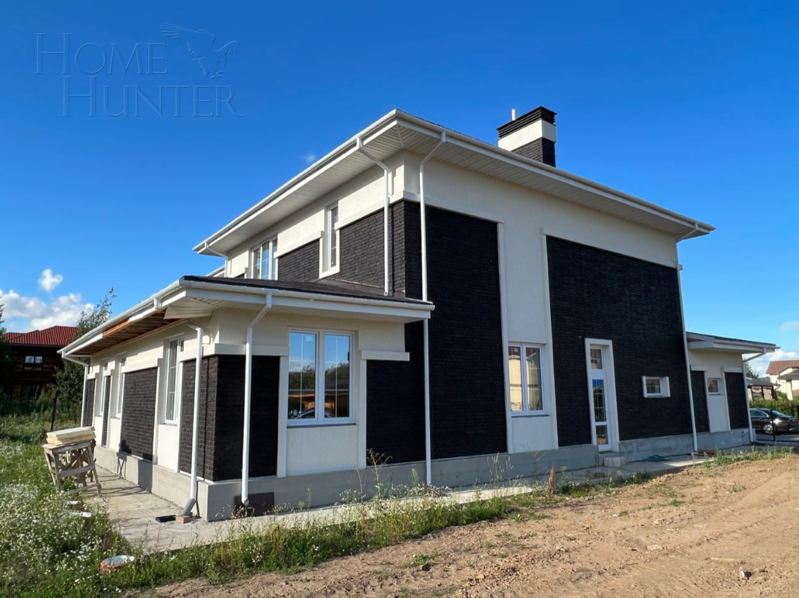 2-этажный коттедж 400 м² без отделки