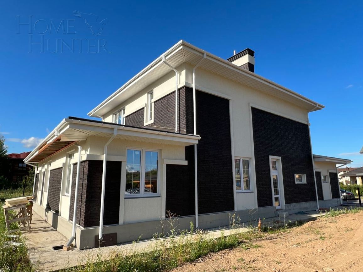 2-этажный коттедж 400 м² без отделки