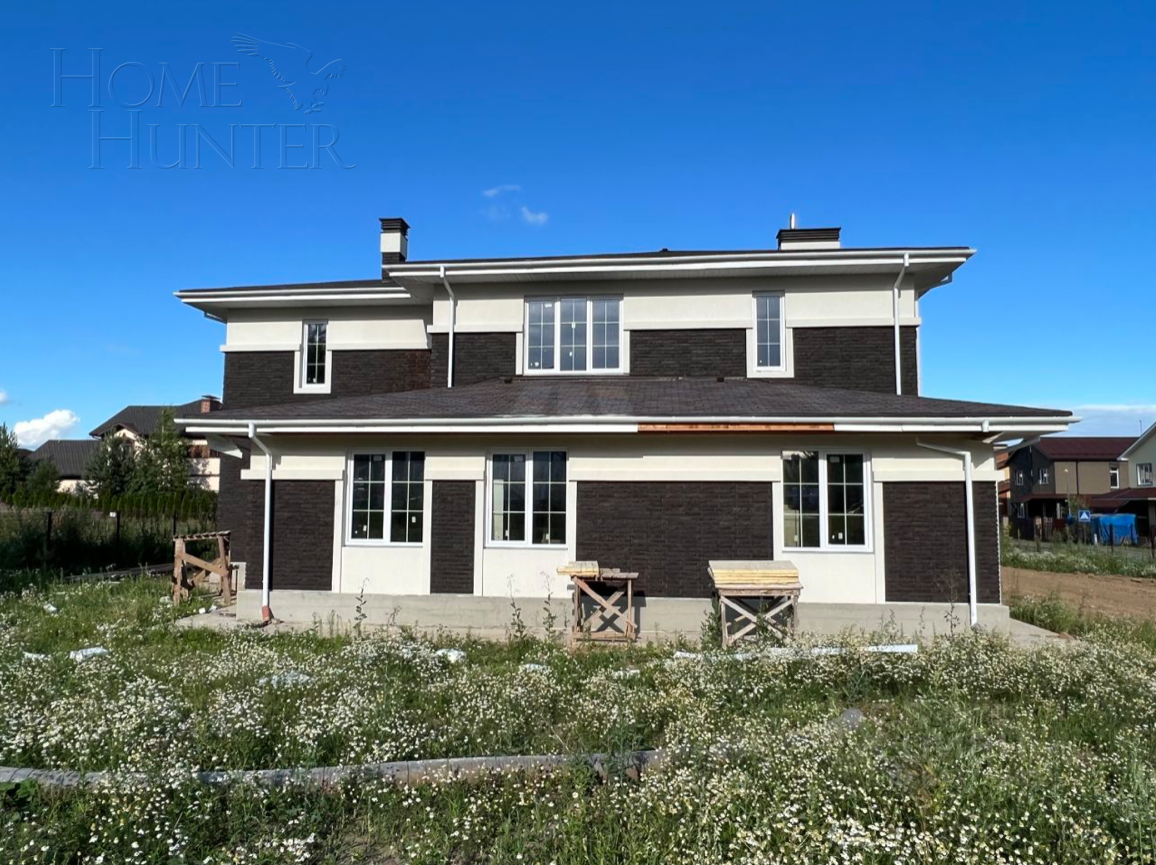 2-этажный коттедж 400 м² без отделки