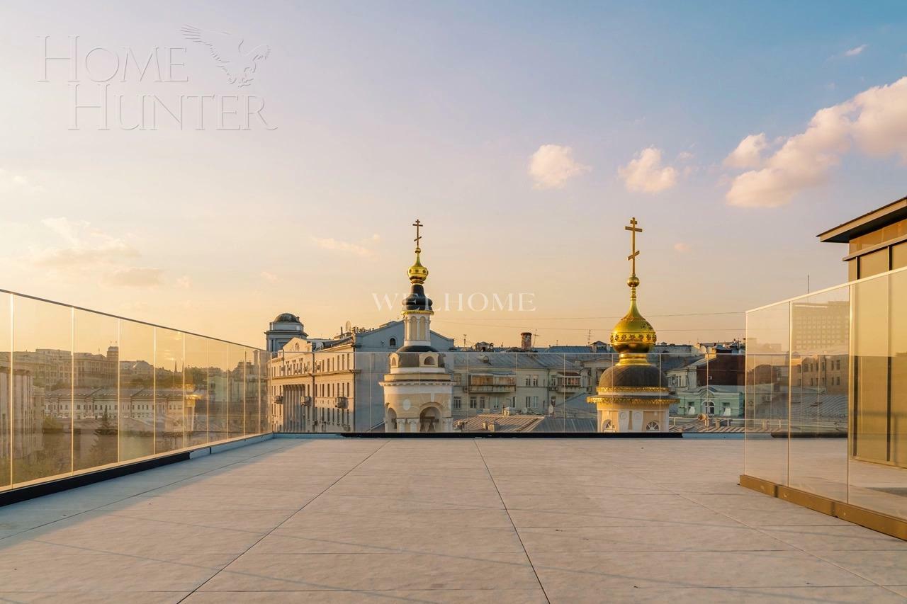 5-КОМН. ПЕНТХАУС БЕЗ ОТДЕЛКИ 396 М² НА 4 ЭТАЖЕ