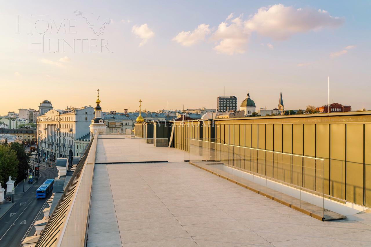 5-КОМН. ПЕНТХАУС БЕЗ ОТДЕЛКИ 396 М² НА 4 ЭТАЖЕ