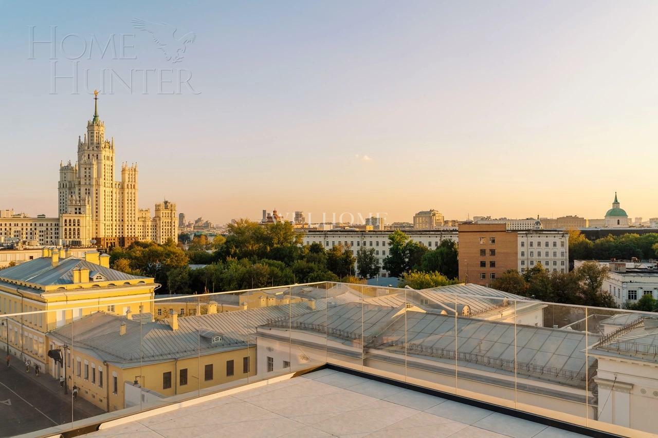 5-КОМН. ПЕНТХАУС БЕЗ ОТДЕЛКИ 396 М² НА 4 ЭТАЖЕ