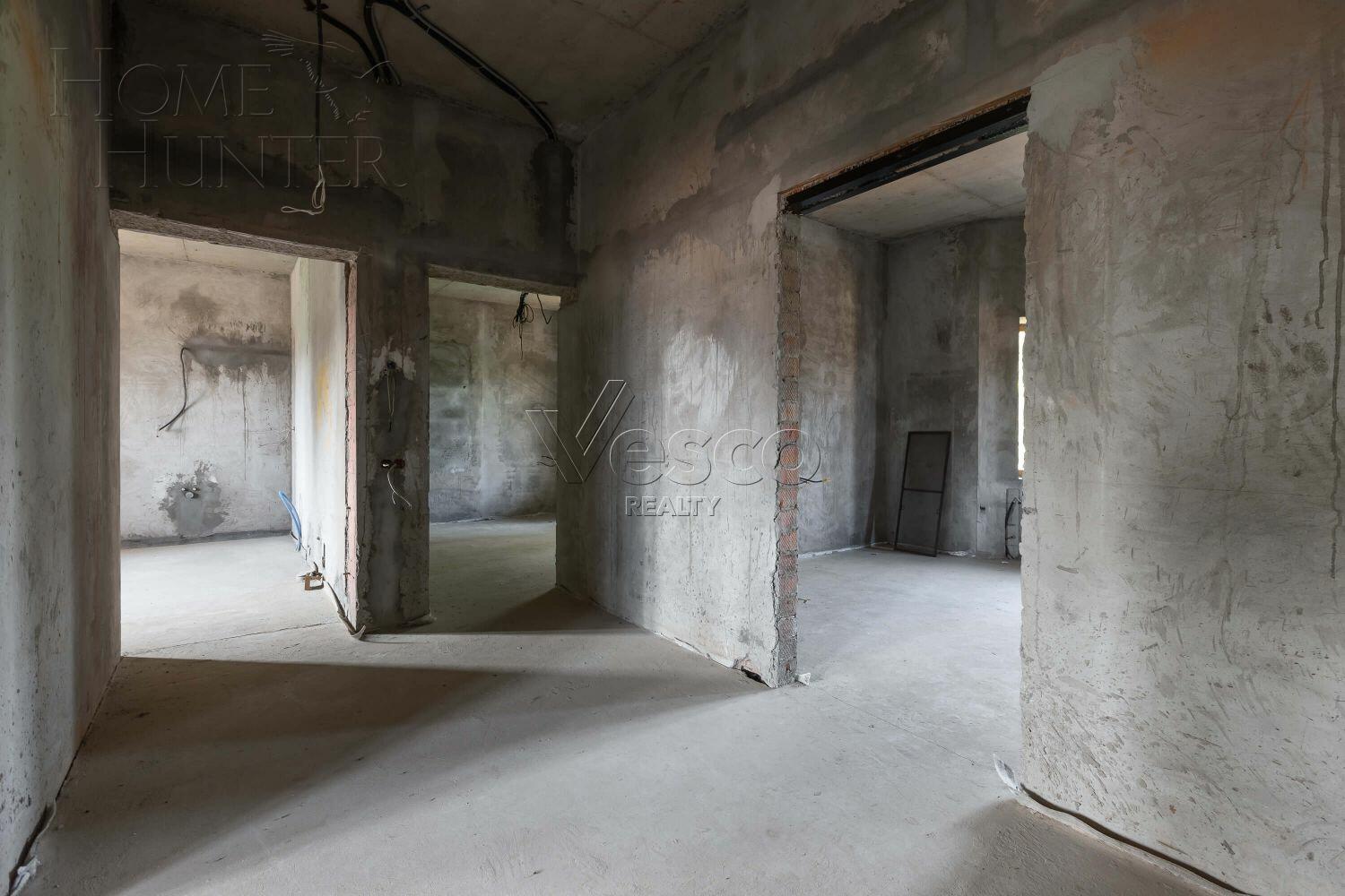 3-этажный коттедж 1 493 м² без отделки