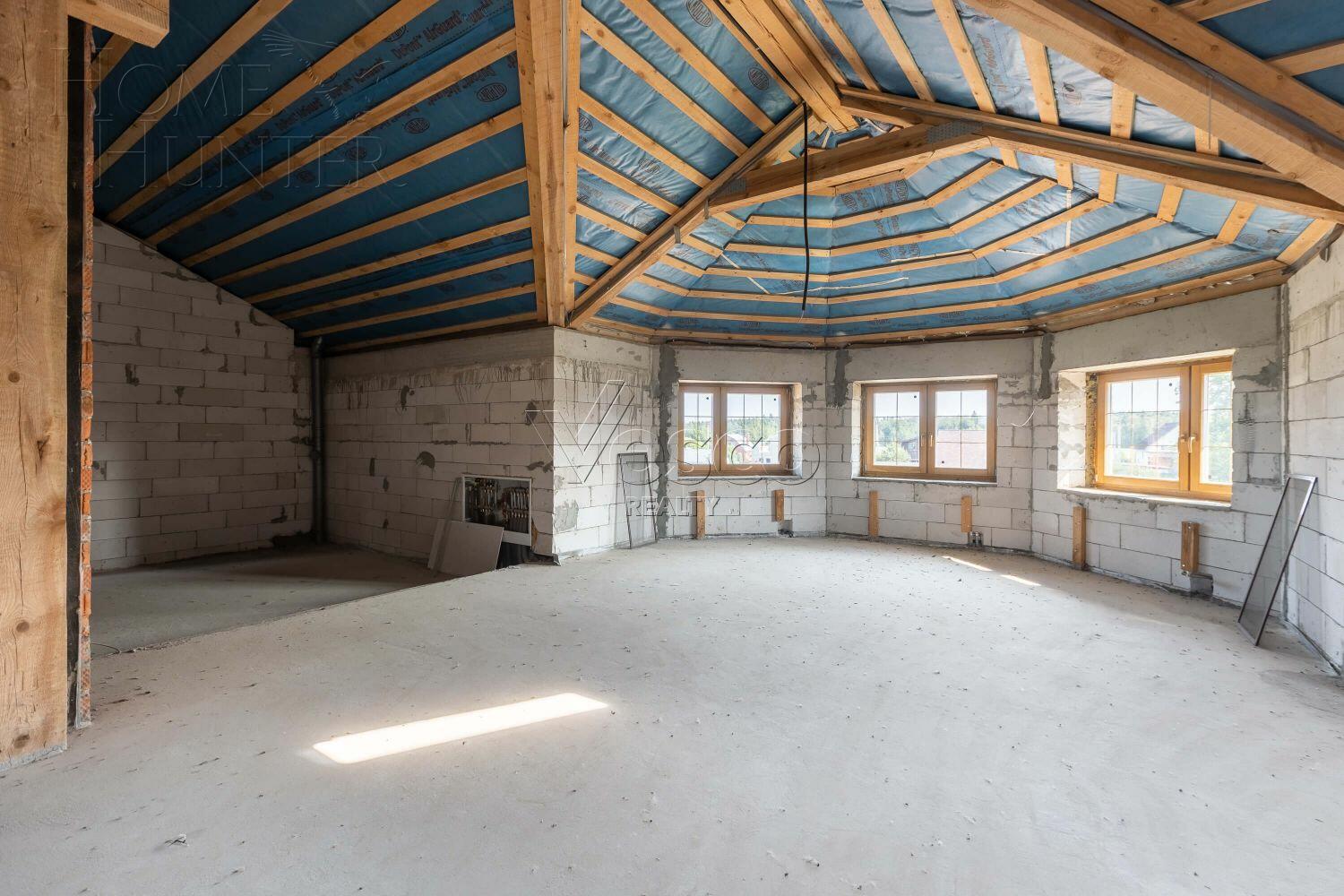 3-этажный коттедж 1 493 м² без отделки