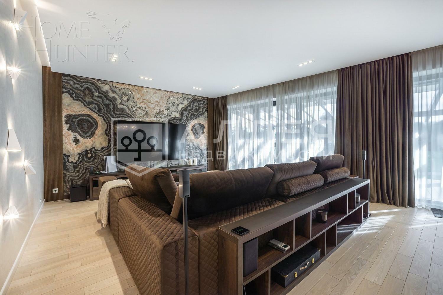 2-этажный коттедж 600 м² с отделкой