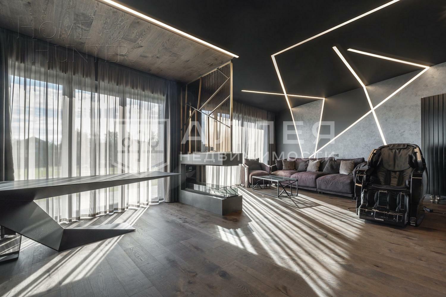 2-этажный коттедж 600 м² с отделкой