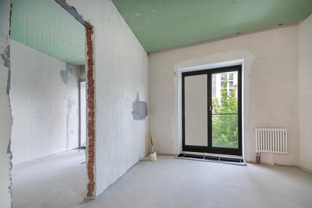 2-КОМН. АПАРТАМЕНТЫ БЕЗ ОТДЕЛКИ 44.3 М² НА 3 ЭТАЖЕ