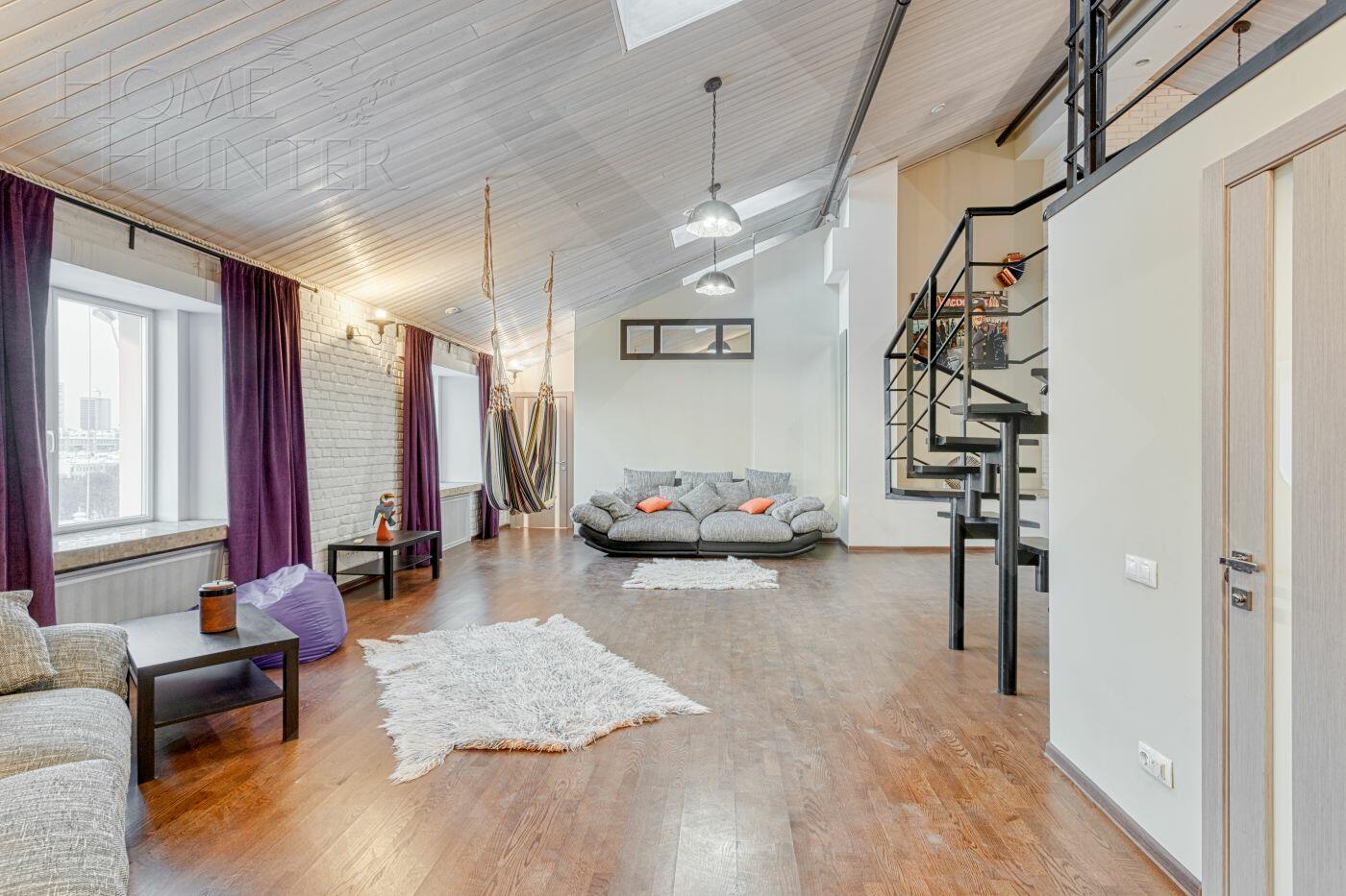 3-УРОВНЕВЫЙ ПЕНТХАУС С ОТДЕЛКОЙ 350 М² НА 7 ЭТАЖЕ