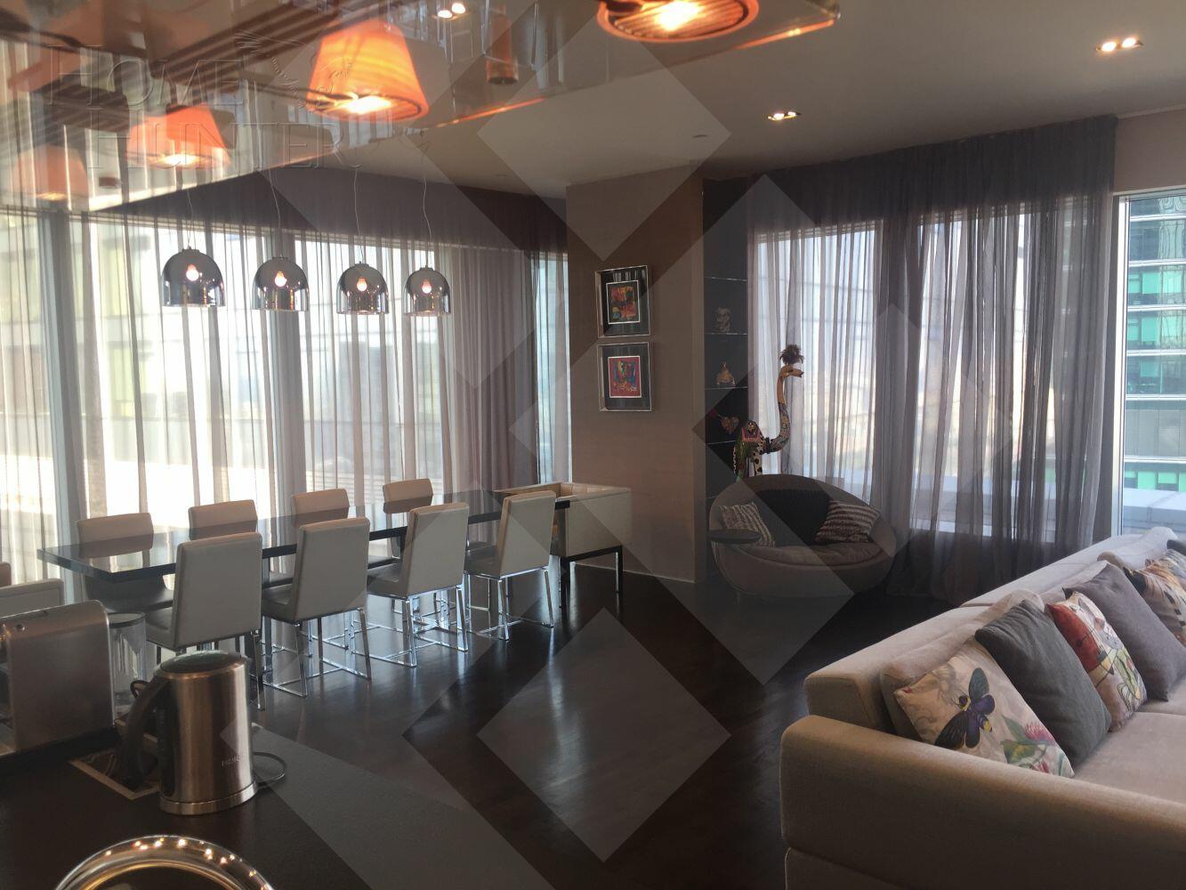 3-КОМН. КВАРТИРА С ОТДЕЛКОЙ 200 М² НА 33 ЭТАЖЕ