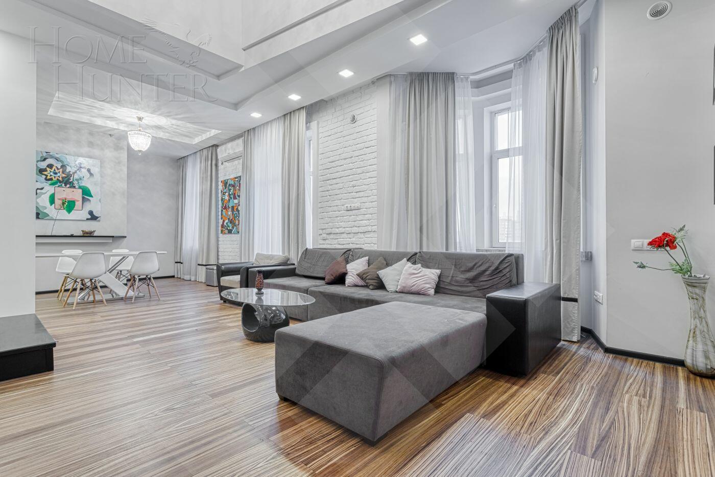 3-УРОВНЕВЫЙ ПЕНТХАУС С ОТДЕЛКОЙ 350 М² НА 7 ЭТАЖЕ