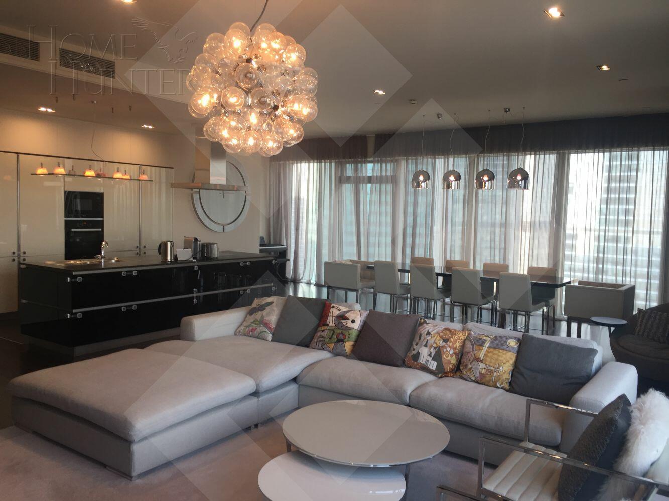 3-КОМН. КВАРТИРА С ОТДЕЛКОЙ 200 М² НА 33 ЭТАЖЕ