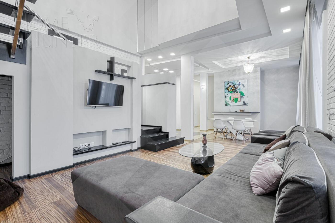 3-УРОВНЕВЫЙ ПЕНТХАУС С ОТДЕЛКОЙ 350 М² НА 7 ЭТАЖЕ