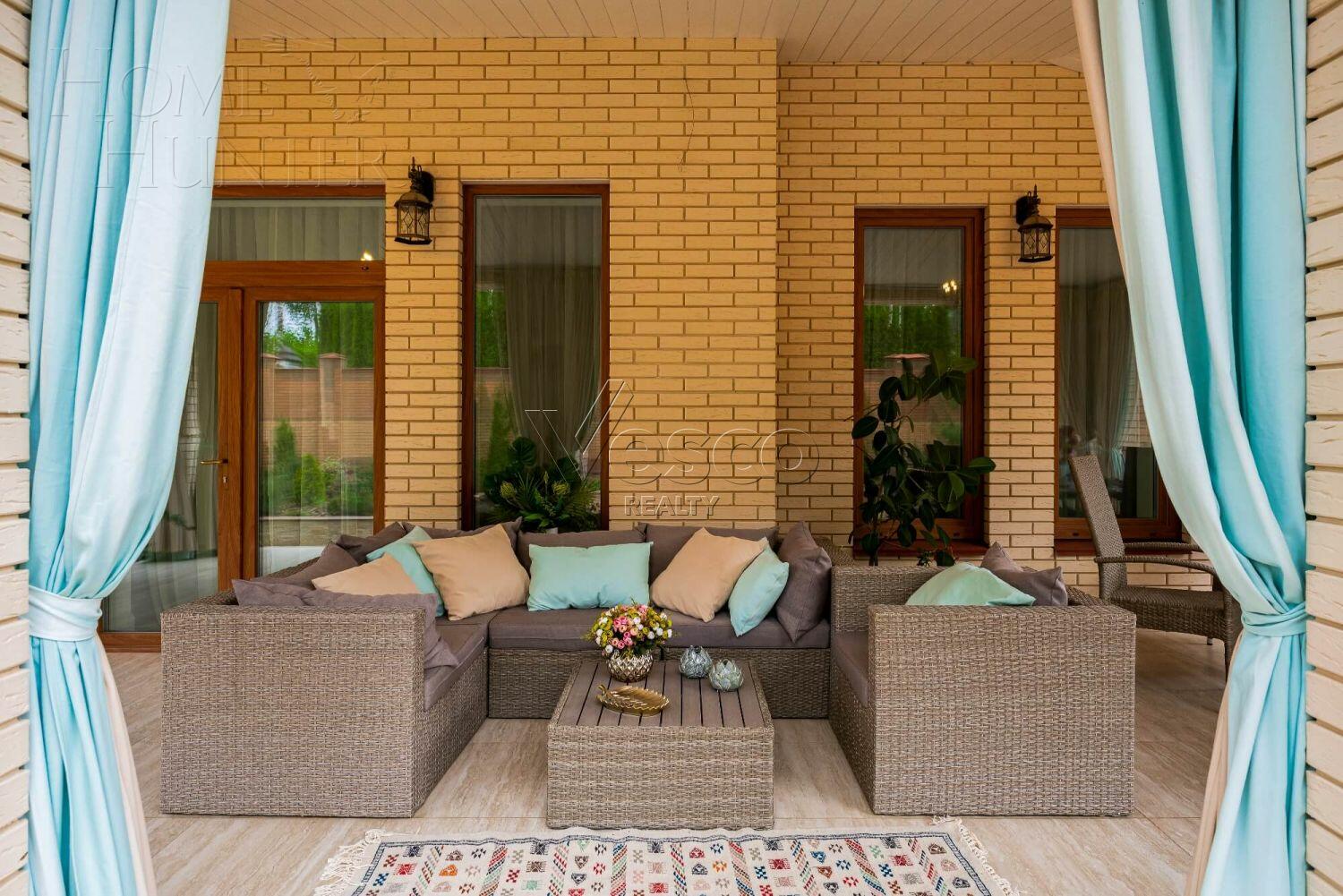 2-этажный коттедж 740 м² с отделкой