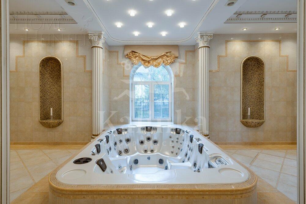 3-этажный коттедж 700 м² с отделкой