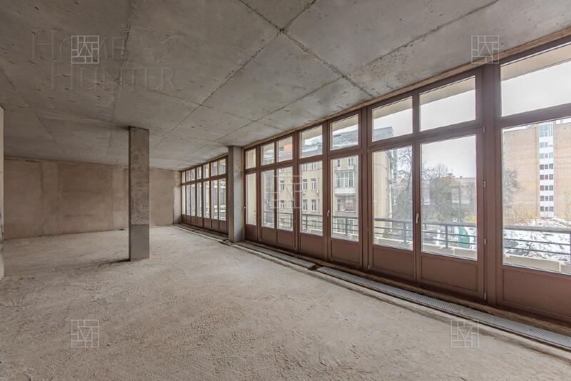 2-УРОВНЕВАЯ КВАРТИРА БЕЗ ОТДЕЛКИ 504 М² НА 3 ЭТАЖЕ