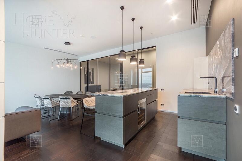 4-КОМН. АПАРТАМЕНТЫ С ОТДЕЛКОЙ 175.2 М² НА 40 ЭТАЖЕ