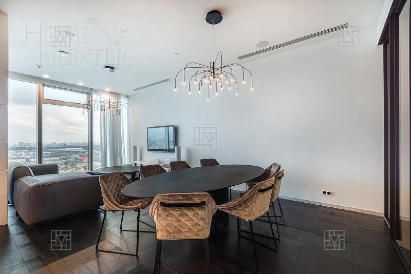 4-КОМН. АПАРТАМЕНТЫ С ОТДЕЛКОЙ 175.2 М² НА 40 ЭТАЖЕ